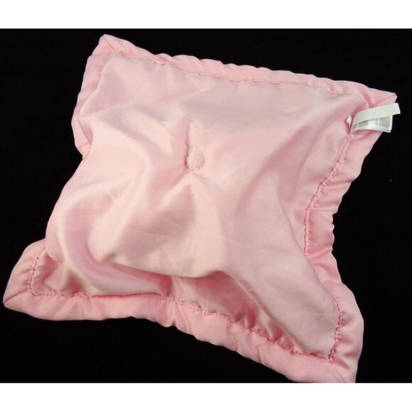 Carters Pink Unicorn Lovey Silky Fabric Baby Security Blanket Plush Toy - Picture 6 of 9